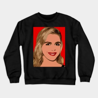 kiernan shipka Crewneck Sweatshirt